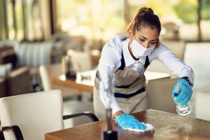 Restaurant deep cleaning